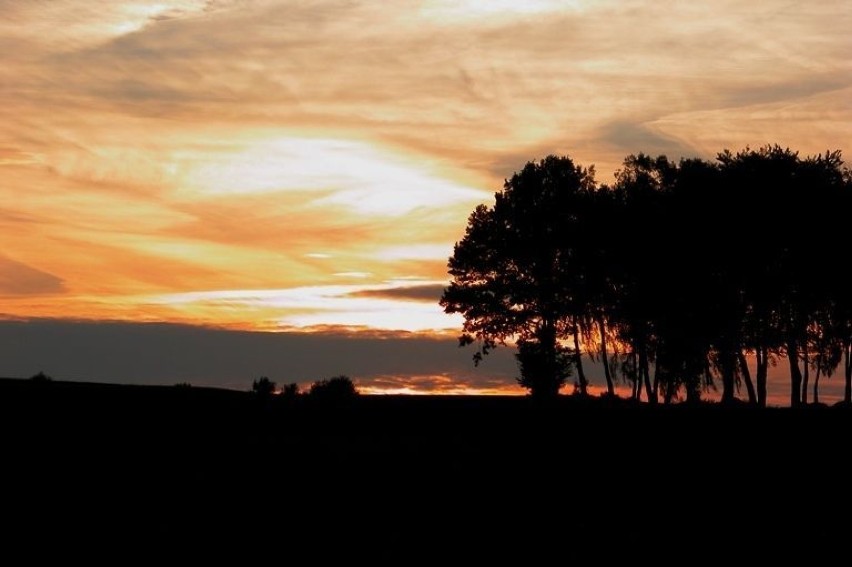 Zachody słońca (Kaszuby 2012). Fot. Artur Hampel