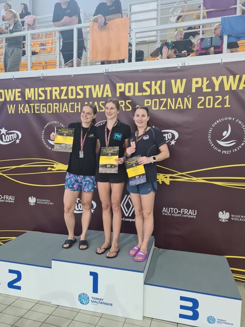 Justyna Barańska mistrzynią Polski masters w pływaniu