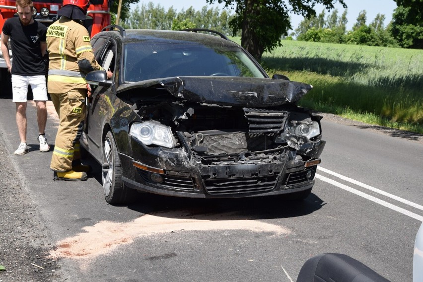 Na szczęście nikomu nic się nie stało. Policjanci apelują o...