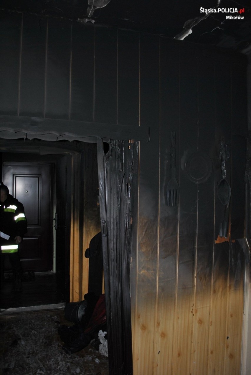 Pożar w Mikołowie: mieszkańców ewakuowano
