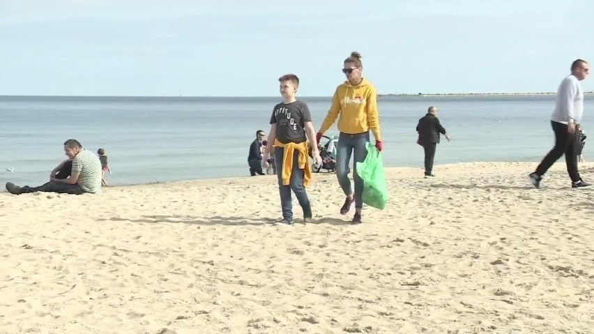 Wielkie sprzątanie plaż Gdańska i Gdyni. Trwa akcja „Czysty Bałtyk”