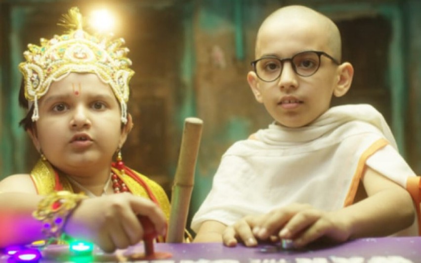 Kadr z filmu "Gandhi i spółka"
