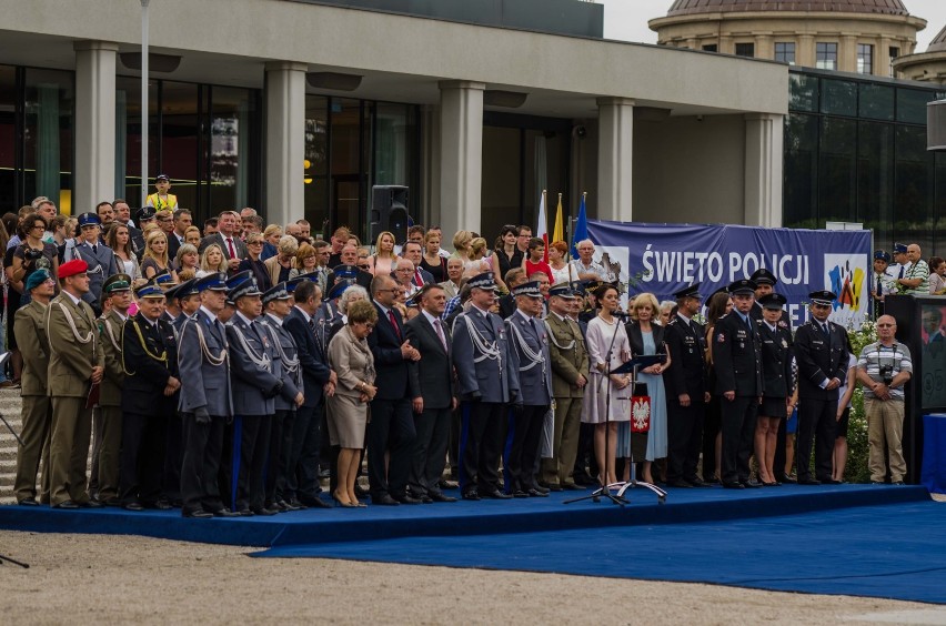 Święto policji na Pergoli we Wrocławiu.