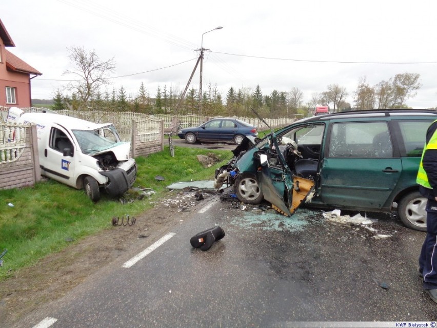 Śmiertelny wypadek na drodze Zambrów – Czyżew