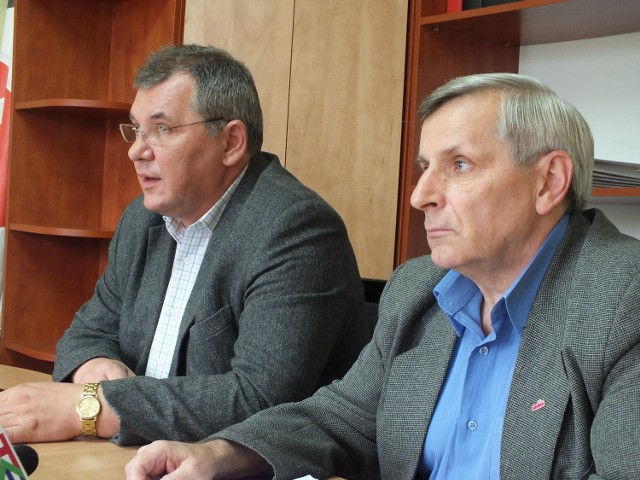 Od lewej: Waldemar Lutkowski i Zbigniew Bogusławski