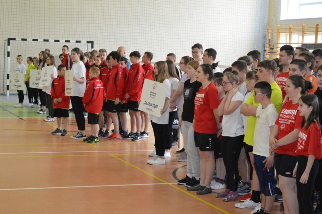 VIII Podkarpacki Turniej Badmintona Olimpiad Specjalnych w Przemyślu.