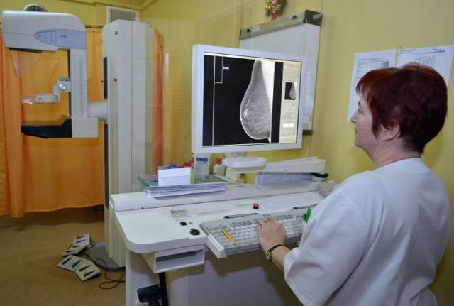 W Regionalnym Ośrodku Onkologicznym przy szpitalu Kopernika jest najnowszy mammograf, który robi zdjęcia metodą cyfrową