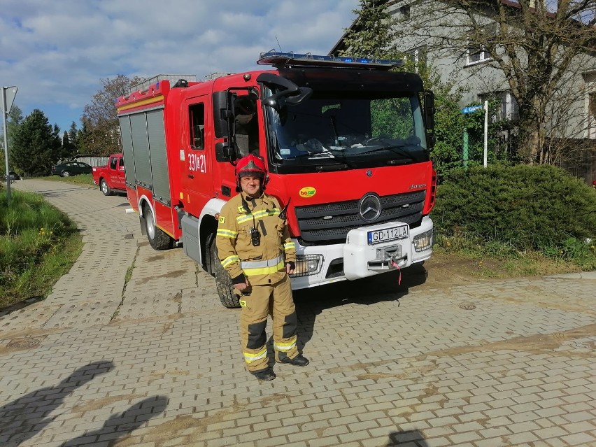 Uszkodzony rurociąg gazowy w Juszkowie gm. Pruszcz Gd. Ewakuowano mieszkańców z 5 domów |ZDJĘCIA