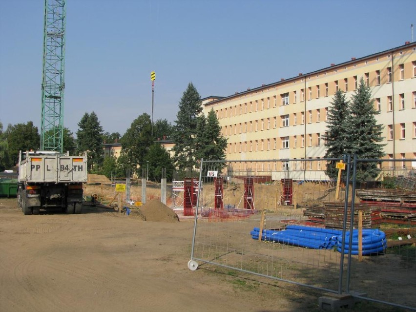 Rozbudowa szpitala w Ostrowie [FOTO]