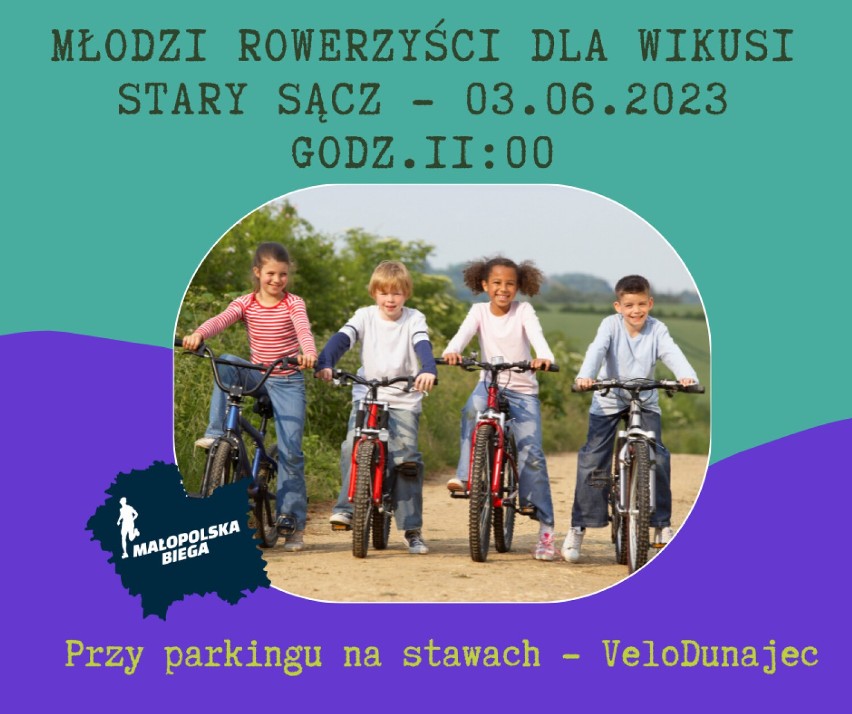 Wiktoria kontra SMA. Michael Nowicki przejedzie rowerem całą trasę Velo Dunajec dla maleńkiej Wikusi. Każdy może dołączyć do akcji!