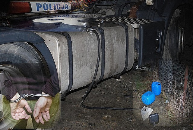 Policjanci zatrzymali 29-letniego złodzieja paliwa