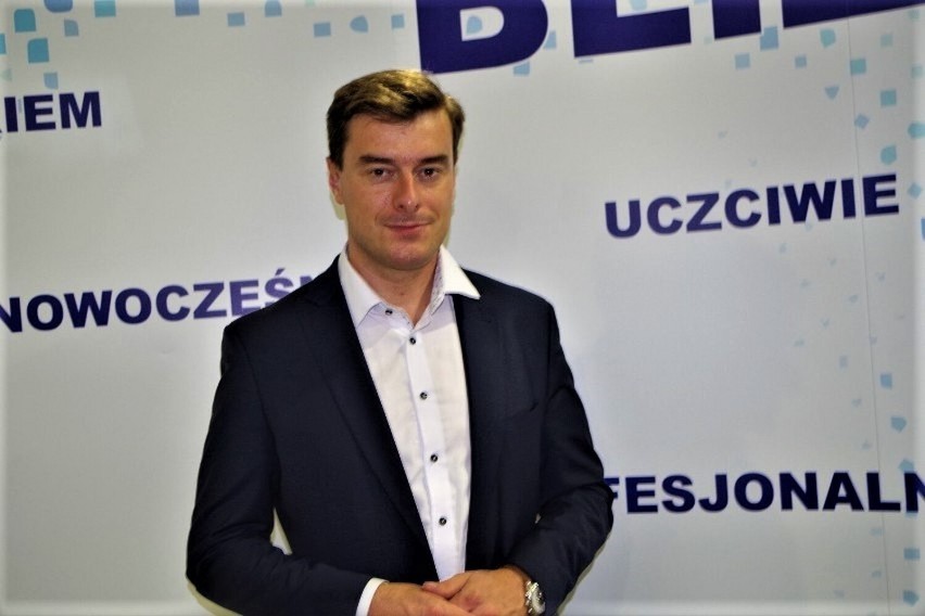 Grzegorz Rusiecki, lider Koalicji Obywatelskiej w Lesznie...