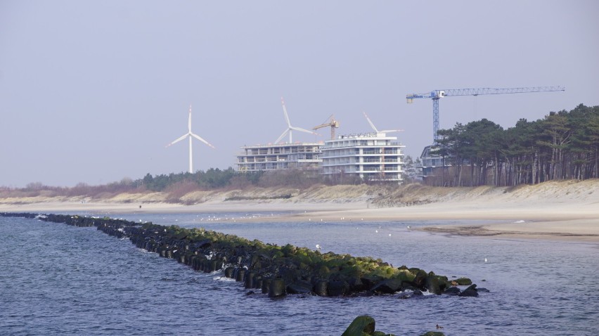 Plaża w Darłówku, 24.03, po godz. 14. Spokój, cisza i czyste powietrze [zdjęcia]