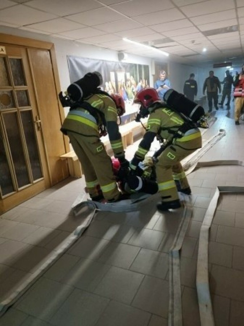 Ćwiczenia w szpitalu w Kościerzynie