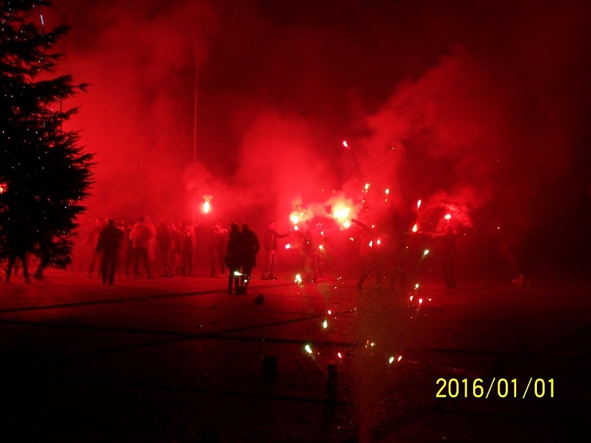 Powitanie Nowego Roku 2016 w Krotoszynie