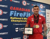 Kolejny sukces strażaka OSP Dobrzyca Adama Spychały. Tym razem przywiózł medale z Kanady