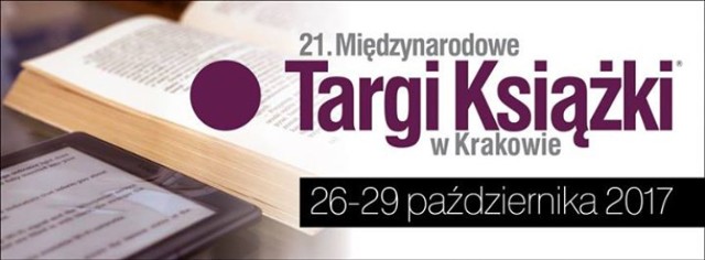 Międzynarodowe Targi Książki w Krakowie to wydarzenie, które co roku przyciąga tłumy czytelników, autorów i wydawców. Po raz kolejny Kraków staje się na cztery dni stolicą literatury!

Gdzie? Kraków, ul. Galicyjska 9
Kiedy? od 26.10.2017 (czwartek) godz. 10:00
do 29.10.2017 (niedziela)
Za ile? ulgowy: 6 PLN, karnet czterodniowy 21 PLN