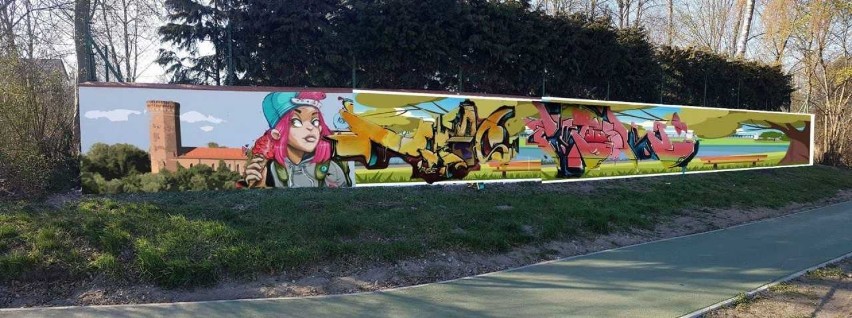 Człuchów. Graffiti o mieście z wieżą zamkową - zobacz jak będą  je tworzyć najlepsi polscy grafficiarze