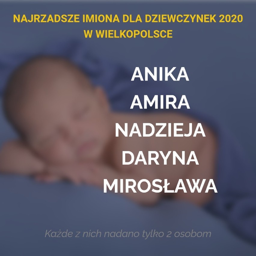 Są rodzice, którzy dla swoich dzieci wybierają imiona mniej...