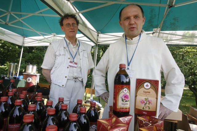 Piknik Ojców Bonifratrów Ogrodzie Botanicznym w Łodzi