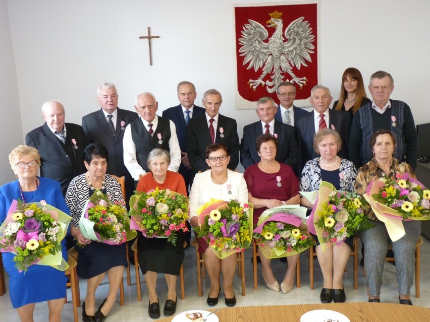 Złote Gody 2019 w Kobielach Wielkich. Medale dla siedmiu par [ZDJĘCIA, FILM]