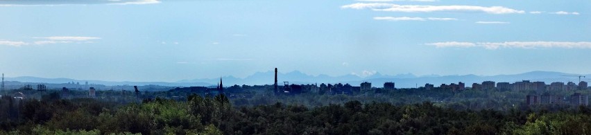 Tatry widoczne z Sosnowca