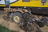 Wypadek w Golinie: Zobacz nowe zdjęcia z wypadku na torach