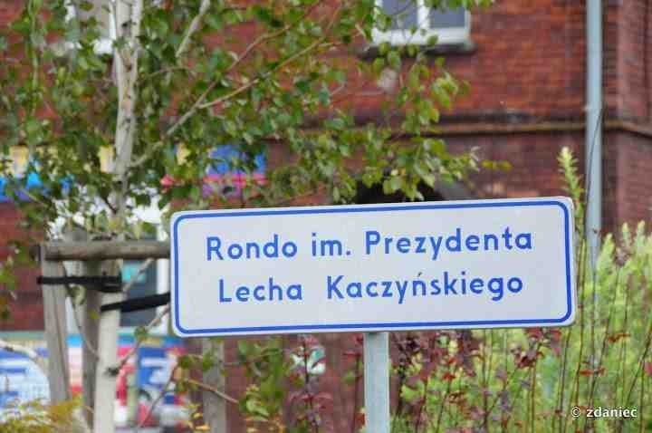 Rondo Kaczyńskiego w Gliwicach