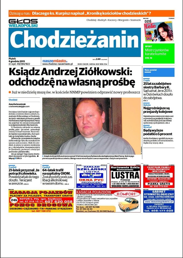 Chodzieżanin: Zobacz co w najnowszym numerze [6 grudnia]