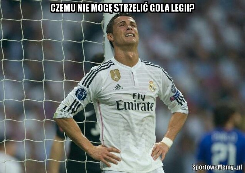 Legia - Real [MEMY]. Zobacz najlepsze memy o meczu Real...