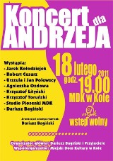 Koncert charytatywny dla Andrzeja Trębackiego
