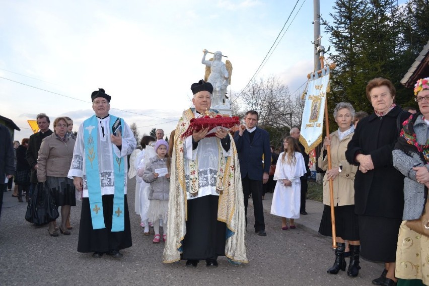 Tydzień temu figura św. Michała Archanioła gościła na...