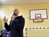 Marcin Gortat w Wodzisławiu Śląskim - zdjęcia. Spotkał się ze społecznością Zespołu Placówek Szkolno-Wychowawczo-Rewalidacyjnych