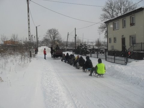 Lędziechowo: Kulig na ponad 60 osób, na który zaprosiła rada sołecka z Lędziechowa