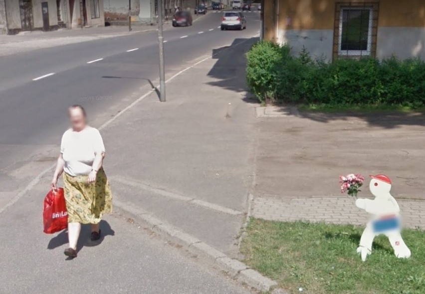 Google Street View na Starym Zdroju w Wałbrzychu