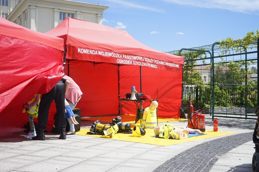 Rodzinny piknik w Ogrodach Bernardyńskich w Rzeszowie trwa. To impreza z okazji Dnia Matki