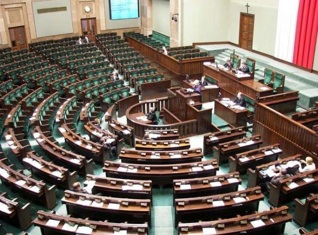 Sejm. Zdjęcie w domenie publicznej.
