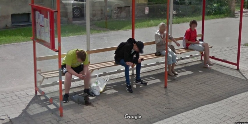 Gorzowianie w Google Street View