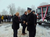 Uroczyste przekazanie i poświęcenie samochodu strażackiego OSP Wyszyny