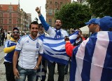 Euro 2012 w Gdańsku: Niemieccy i greccy kibice na ulicach miasta ZDJĘCIA i FILMY