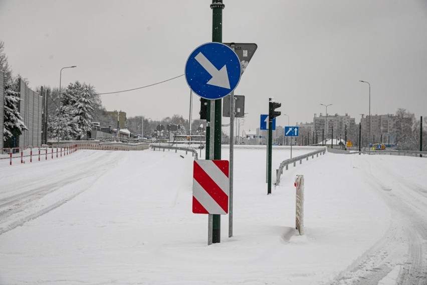 Kraków. Trasa Łagiewnicka: Otworzą w pełni skrzyżowanie ulic Witosa, Turowicza i Herberta [ZDJĘCIA]