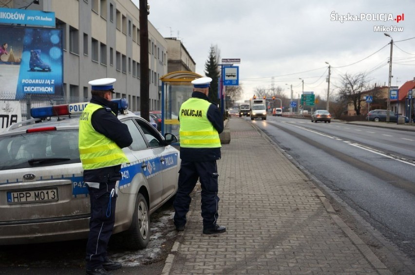 Kontrole w Mikołowie: akcja „Bezpieczne skrzyżowania"