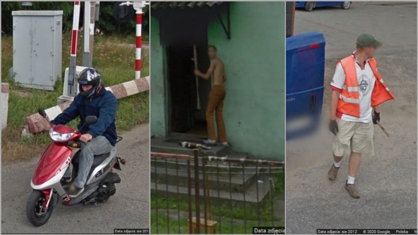 Mieszkańcy Wagańca przyłapani przez Google Street View