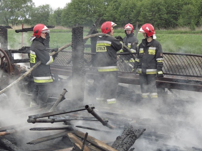 Wrocław: Pożar w dawnej fermie lisów na Jerzmanowie (ZDJĘCIA)
