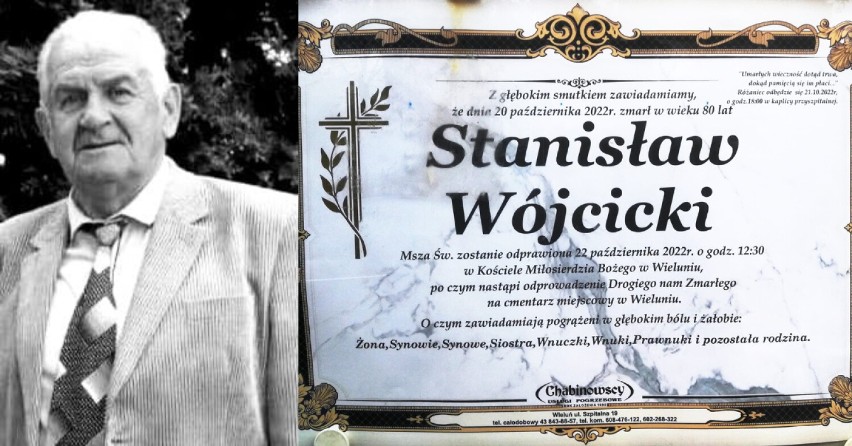 Nie żyje Stanisław Wójcicki, wieloletni prezes WKS Wieluń. Uroczystości pogrzebowe w sobotę