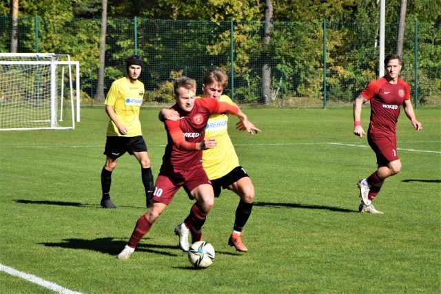 IV liga 2022/2023, grupa: pomorska 12 kolejka, Wikęd Luzino - Czarni Pruszcz Gdański 5:0 (08.10.2022 r.)