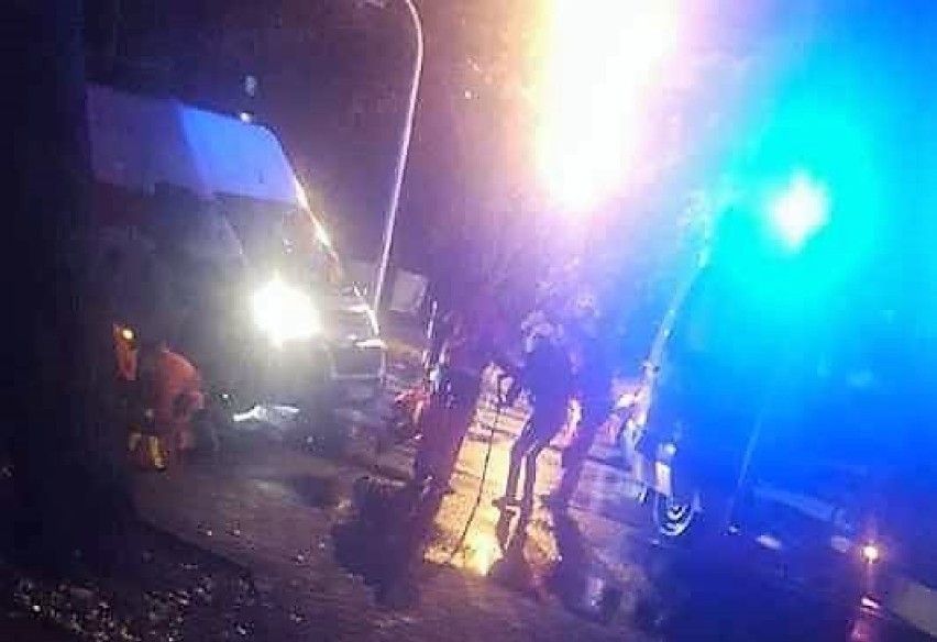 Wypadek na ulicy Chopina we Włocławku. Potrącenie dwóch pieszych [zdjęcia]