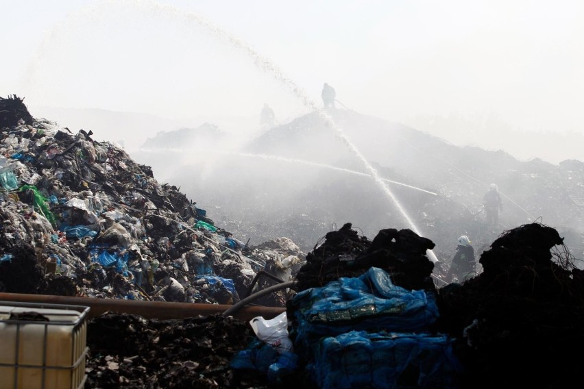 Wyniki kontroli składowiska odpadów w Zgierzu. Niebezpieczne śmieci na terenie zakładów Boruty Zgierz: azbest, fenole, cyjanki