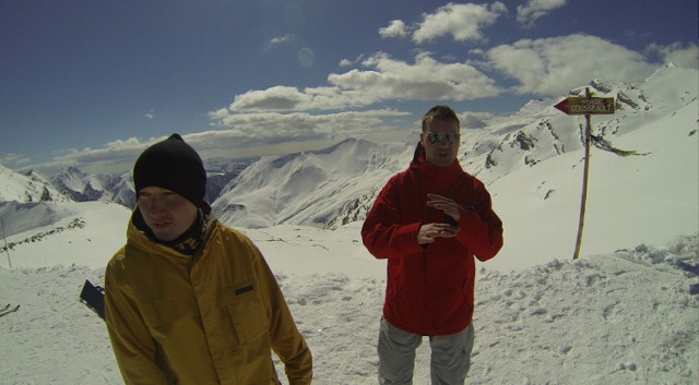 Od lewej: Rahim i Fokus. Val d'Allos (Francja), 2014