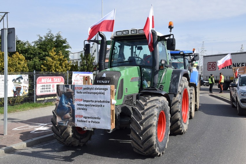 Protest rolników w Brzegu - fotorelacja 20.03.2024r.